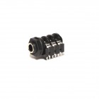 Разъём 6.35мм TRS на корпус (1/4" Jack) TRS-CH2