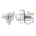 1T403Б (p-n-p, Hfe: 50-150)